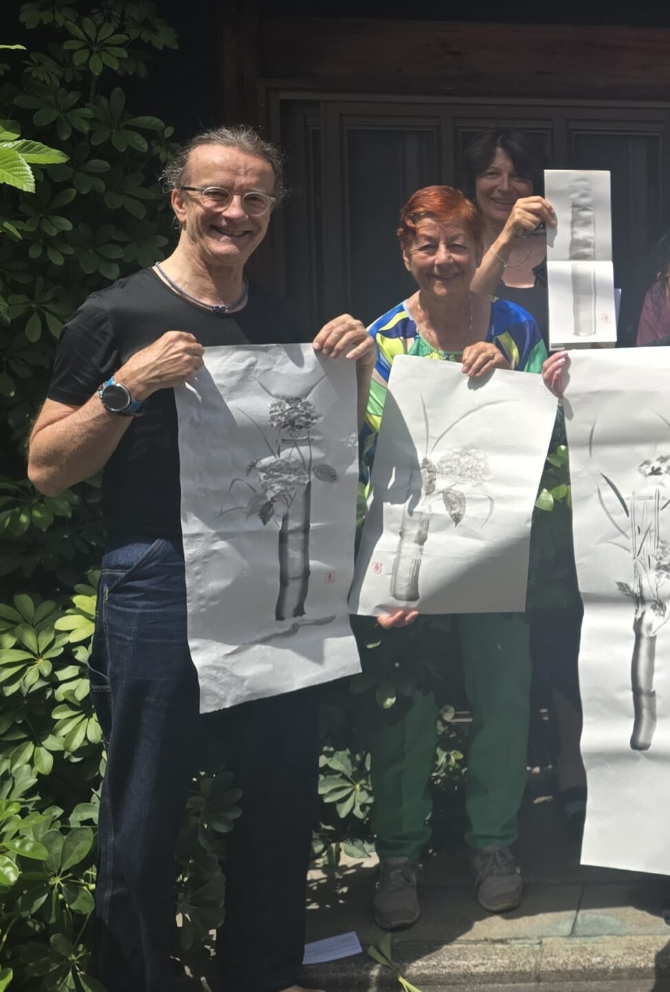 Creating Artwork at the Machiya